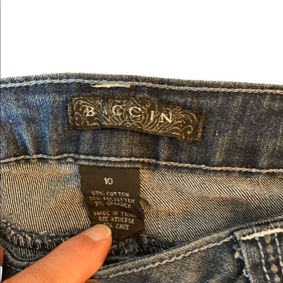 Baccini Denim Jeans, Size 10 - Picture 5 of 7